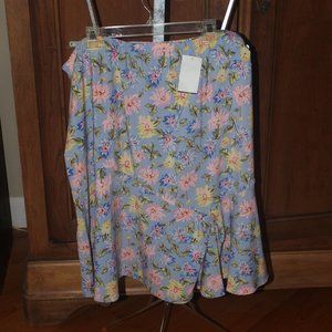 Vintage SAG HARBOR floral skirt
